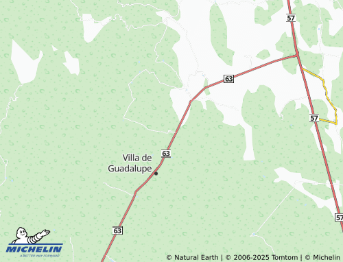 MICHELIN Llano de Jesús María map - ViaMichelin