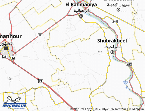 Mapa MICHELIN Manshiyyat Awqaf Liqanah - ViaMichelin