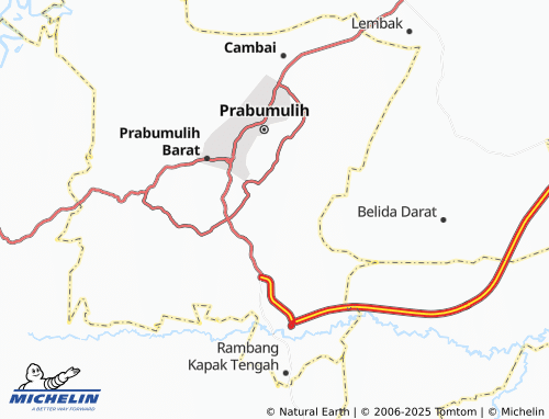 MICHELIN Sukaraja map - ViaMichelin