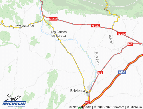 MICHELIN Terrazos map - ViaMichelin