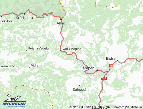 Mappa MICHELIN Necșești - ViaMichelin