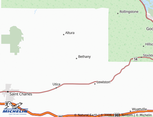 Mapa MICHELIN Bethany - ViaMichelin