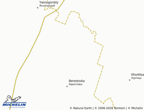 MICHELIN-Landkarte Plodorodnyy - ViaMichelin
