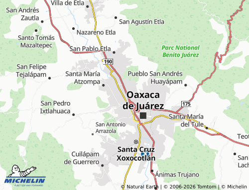 Carte MICHELIN Revolución - ViaMichelin