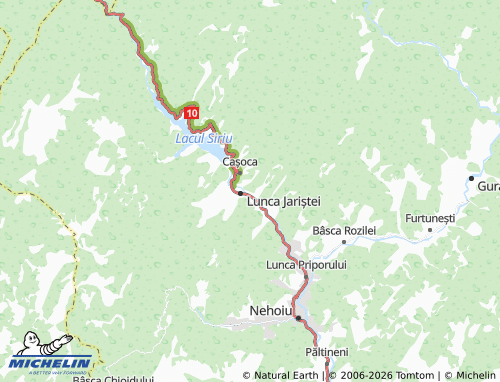 Mapa MICHELIN Mușcelușa - ViaMichelin