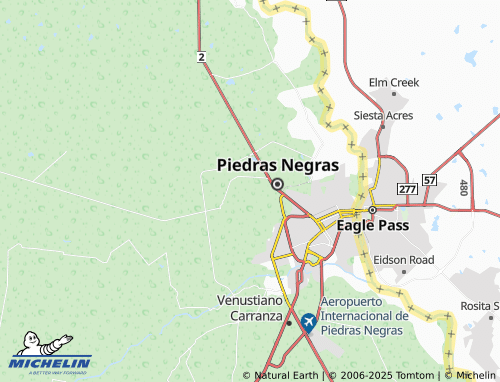 MICHELIN Los Gobernadores map - ViaMichelin