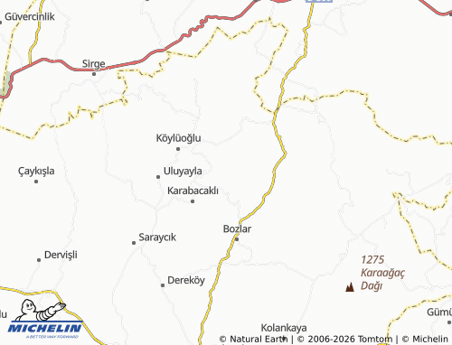 Mappa MICHELIN Günyaka - ViaMichelin