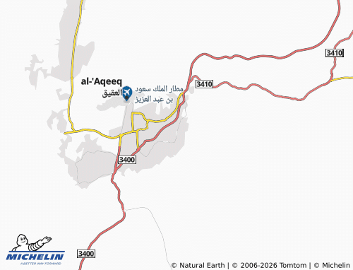 MICHELIN-Landkarte al-Masheereef - ViaMichelin