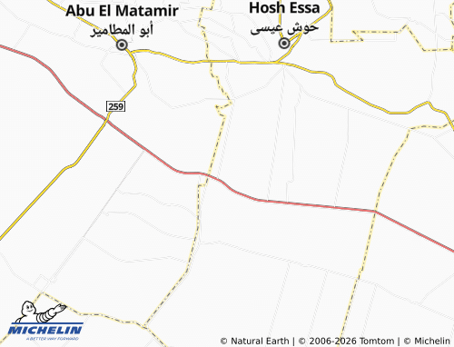 Mapa MICHELIN al-Sitmi'ah - ViaMichelin