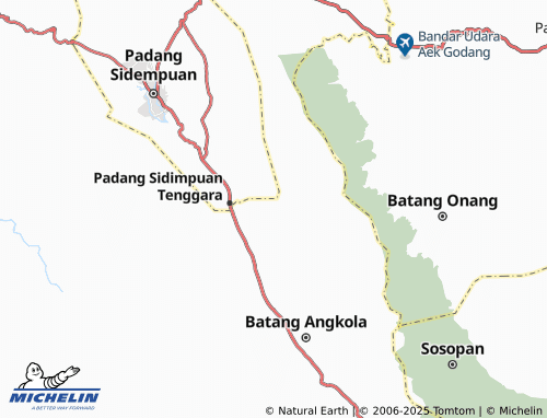 MICHELIN Muara Purba Nauli map - ViaMichelin