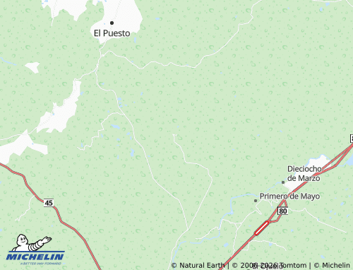 Mappa MICHELIN La Escondida - ViaMichelin