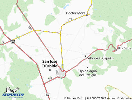 Mappa MICHELIN La Escondida - ViaMichelin