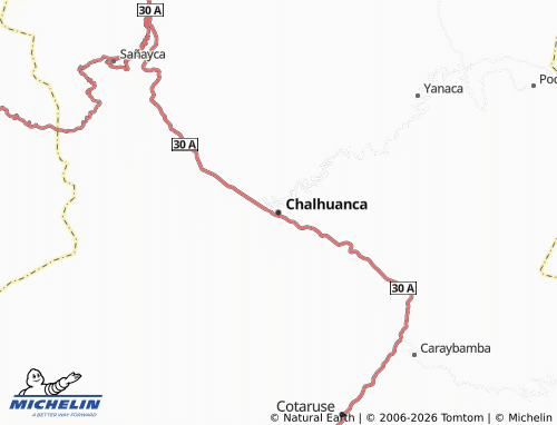 Mappa MICHELIN Chalhuanca - ViaMichelin