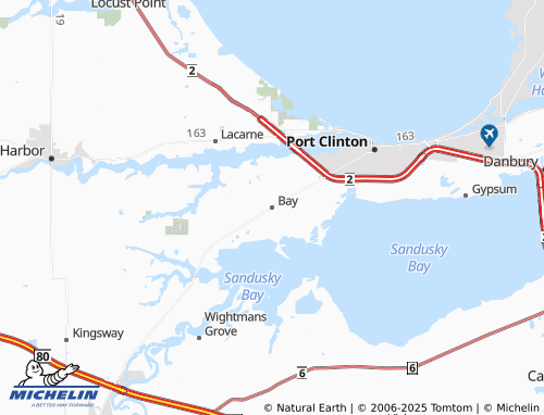 MICHELIN Bay map - ViaMichelin
