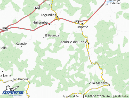 Mappa MICHELIN Chihuerio - ViaMichelin