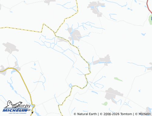 MICHELIN Palchyntsi map - ViaMichelin