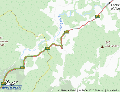 Carte MICHELIN Bridge of Avon - ViaMichelin