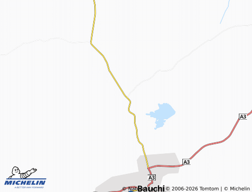 MICHELIN Gubi map - ViaMichelin