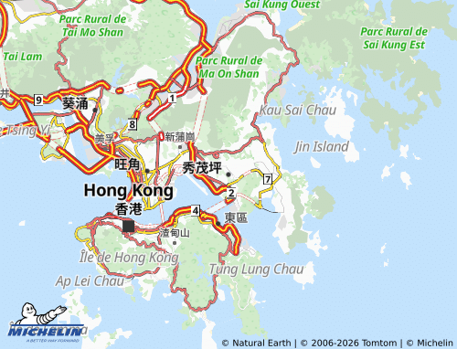 Mapa MICHELIN sau mau ping - ViaMichelin