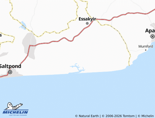 Mapa MICHELIN Abuakwa - ViaMichelin