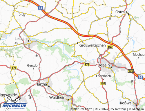 Carte MICHELIN Westewitz - ViaMichelin