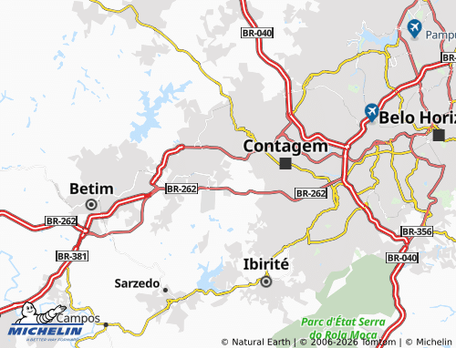 MICHELIN Renascer map - ViaMichelin