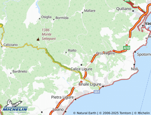 Carte MICHELIN Vene - ViaMichelin