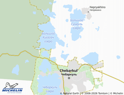MICHELIN-Landkarte Kolokolenki - ViaMichelin