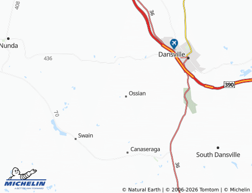 Mappa MICHELIN Ossian - ViaMichelin
