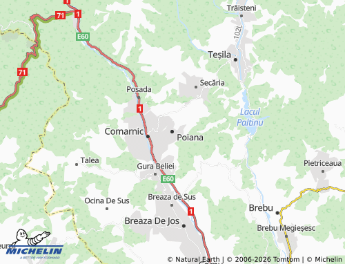 Mappa MICHELIN Poiana - ViaMichelin