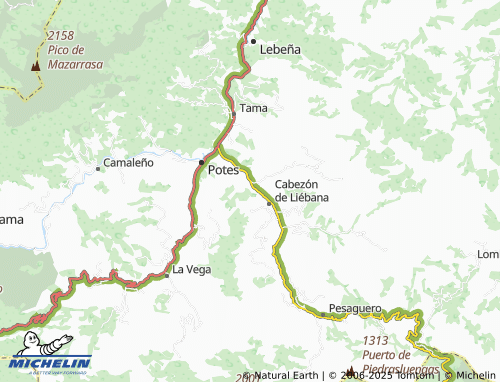 Mapa MICHELIN Vieda - ViaMichelin