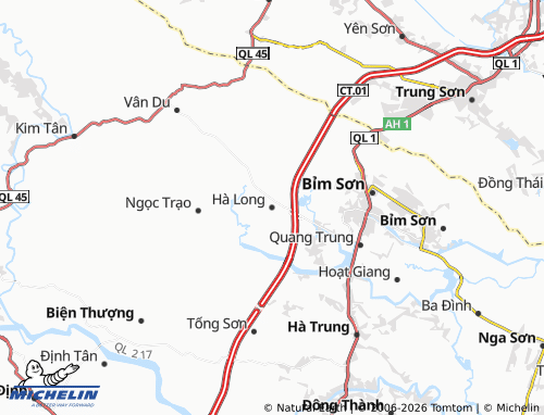 Mapa MICHELIN Hà Long - ViaMichelin