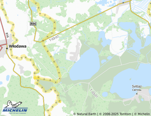 MICHELIN Pulemets map - ViaMichelin