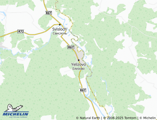 Carte MICHELIN Yelizovo - ViaMichelin
