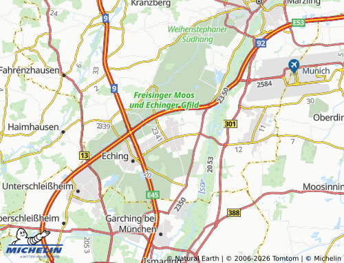 Mappa MICHELIN Neufahrn bei Freising - ViaMichelin