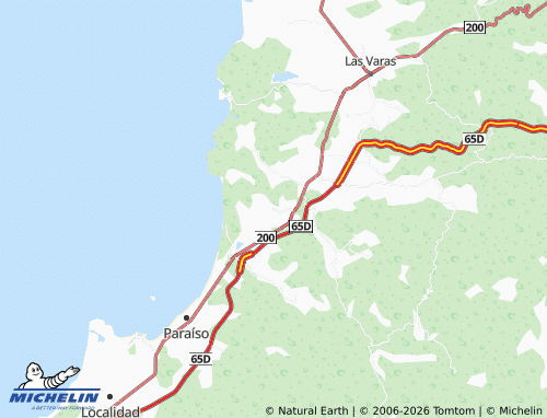Mappa MICHELIN Localidad Lima de Abajo - ViaMichelin