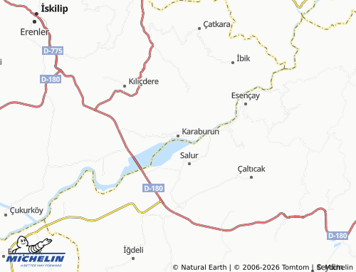 Mappa MICHELIN Karaburun - ViaMichelin