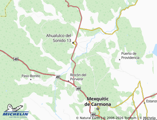 Mappa MICHELIN Corte Segundo - ViaMichelin