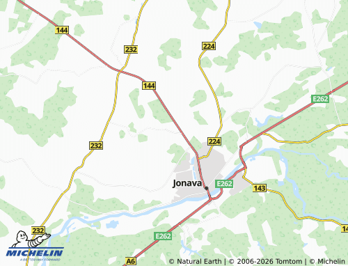 Mappa MICHELIN Ragožiai - ViaMichelin