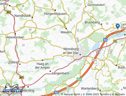 MICHELIN Oberambach map - ViaMichelin