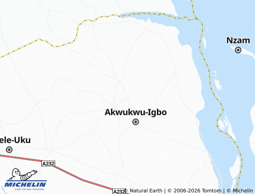 Mappa MICHELIN Okala-Okpuno - ViaMichelin