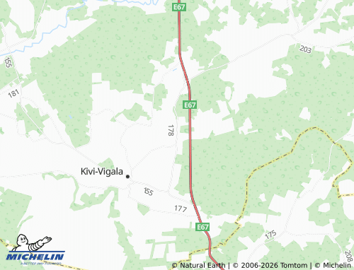 Mappa MICHELIN Manni - ViaMichelin
