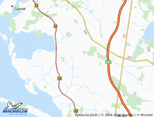 MICHELIN Lundby Torp map - ViaMichelin