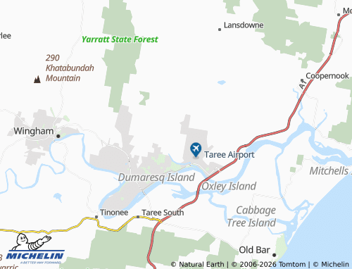 Mapa MICHELIN Brimbin - ViaMichelin