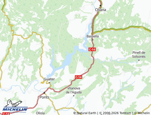 Mappa MICHELIN Tiurana - ViaMichelin