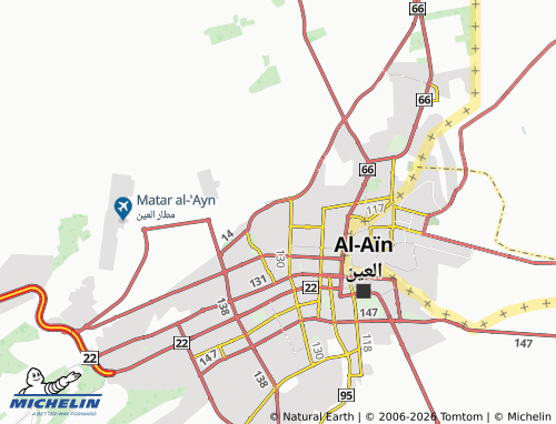 MICHELIN Wadi Bin Shami map - ViaMichelin