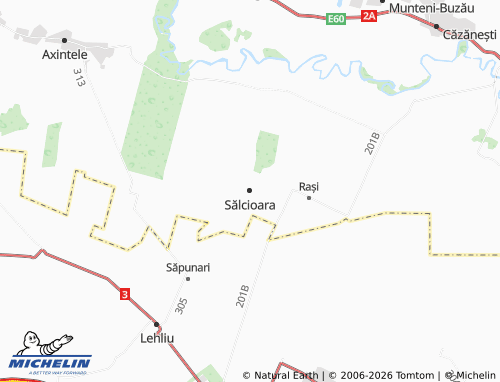 Mappa MICHELIN Sălcioara - ViaMichelin