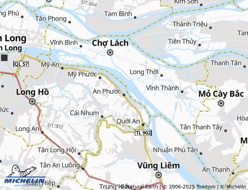 MICHELIN An Phước map - ViaMichelin