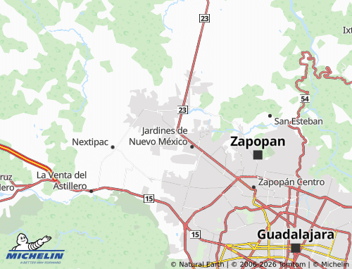 MICHELIN Bellissimo map - ViaMichelin