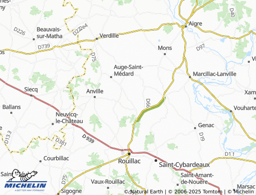 MICHELIN-Landkarte La Folie - ViaMichelin